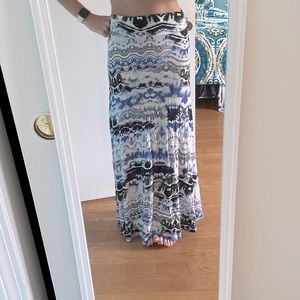 Tie Dye Maxi Skirt